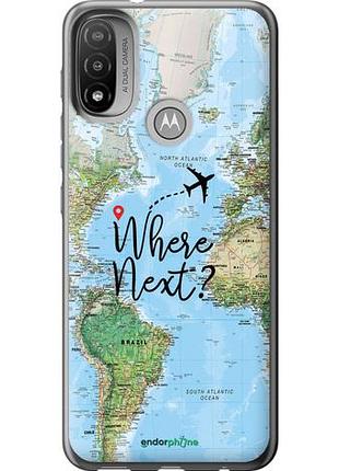 Чехол на motorola e20 путешествие "4503u-2509-10746"