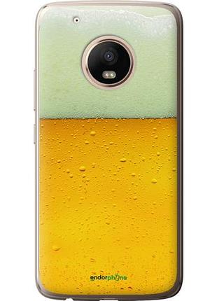 Чехол на motorola moto g5 plus пиво "1145u-1038-10746"