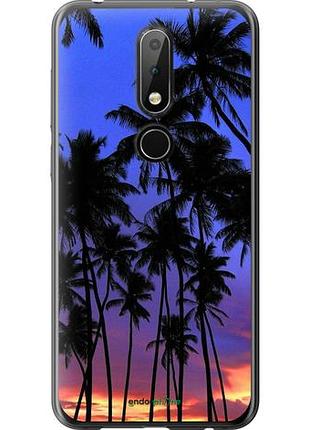 Чохол на nokia 6.1 plus пальми "4324u-1539-10746"