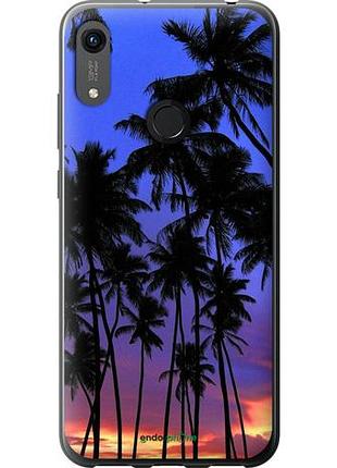 Чехол на huawei y6s пальмы "4324u-1871-10746"
