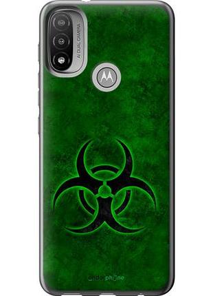Чехол на motorola e20 biohazard 30 "4848u-2509-10746"