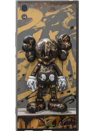 Чехол на sony xperia xa1 ultra g3212 bronze kaws "6097u-1237-10746"