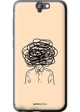 Чехол на htc one a9 мысли "4568u-156-10746"