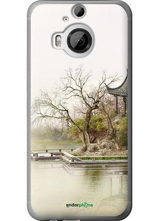 Чехол на htc one m9 plus японский пейзаж "776u-134-10746"