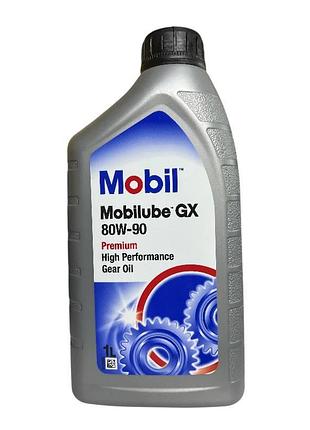 Олива трансмісійна mobilube gx 80w-90 api gl-4 (каністра 1л)