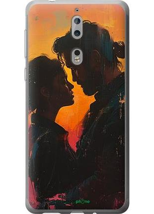 Чехол на nokia 8 любовь на полотне "6067u-1115-10746"