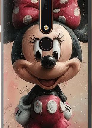 Чехол на nokia 6 2018 minnie mouse "6054u-1386-10746"