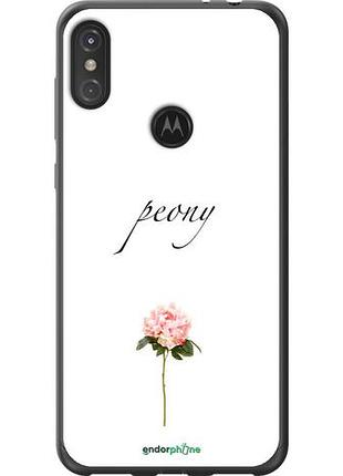 Чехол на motorola one power пион "4366u-1588-10746"