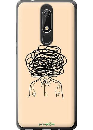 Чохол на nokia 5.1 думки "4568u-1529-10746"