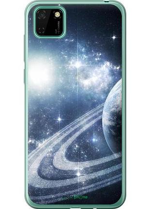 Чехол на huawei y5p кольца сатурна "173u-1936-10746"