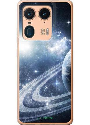 Чехол на motorola moto x50 ultra кольца сатурна "173u-3866-10746"