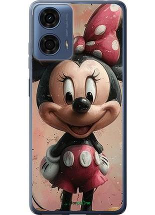 Чехол на motorola moto g24 power minnie mouse "6054u-3665-10746"