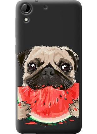 Чохол на htc desire 728g мопс і кавун "4665u-145-10746"