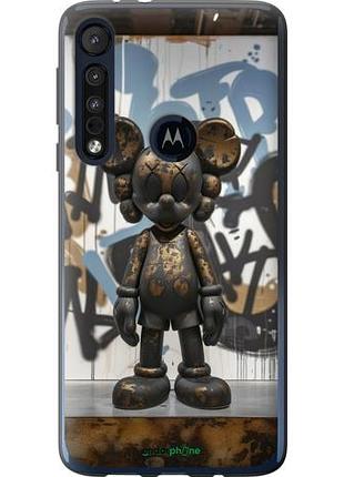 Чехол на motorola one macro bronze kaws v2 "6098u-1812-10746"