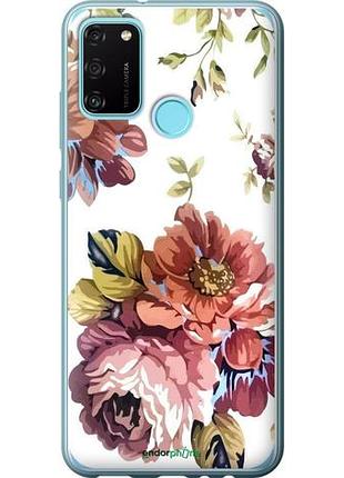 Чехол на huawei honor 9a vintage flowers "4333u-1900-10746"