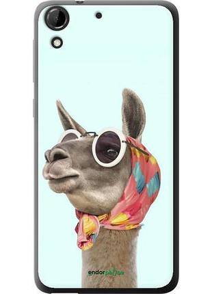 Чехол на htc desire 728g модная лама "4479u-145-10746"