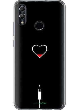 Чехол на huawei honor 10 lite подзарядка сердца "4274u-1618-10746"
