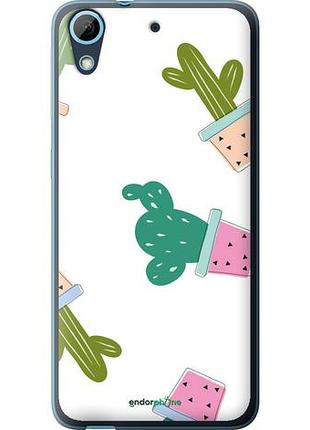 Чохол на htc desire 626g кактуси в горщиках "3968u-144-10746"