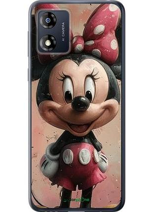 Чехол на motorola moto e13 minnie mouse "6054u-3053-10746"