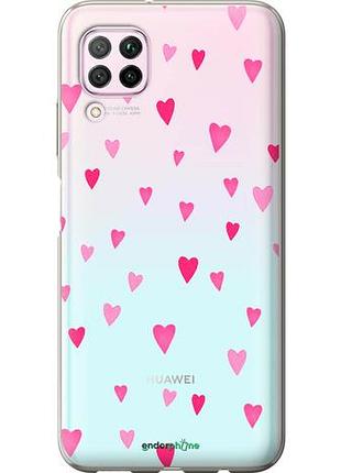 Чехол на huawei nova 6se сердечки 2 "4763u-1823-10746"