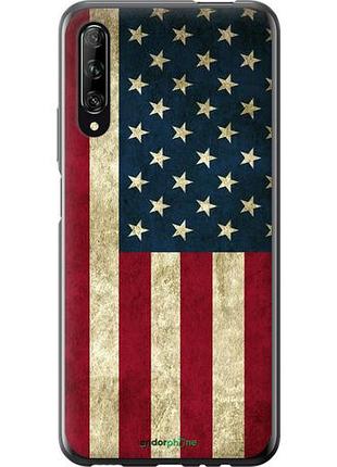 Чехол на huawei p smart pro флаг сша "395u-1906-10746"