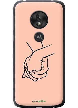 Чехол на motorola moto g7 play руки "4896u-1656-10746"