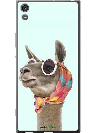 Чехол на sony xperia xa1 ultra g3212 модная лама "4479u-1237-10746"