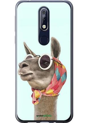 Чохол на nokia 7.1 модна лама "4479u-1593-10746"
