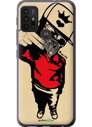 Чехол на motorola moto g20 swag. super "808u-2461-10746"