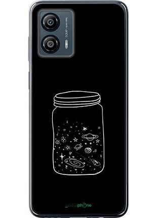 Чехол на motorola moto g53 космос в банке "4297u-3047-10746"