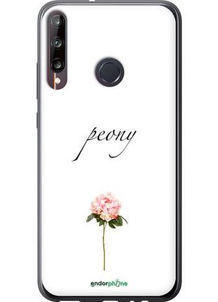 Чехол на huawei p40 lite e пион "4366u-1875-10746"