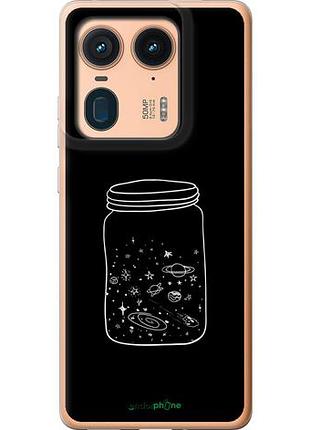 Чехол на motorola moto x50 ultra космос в банке "4297u-3866-10746"
