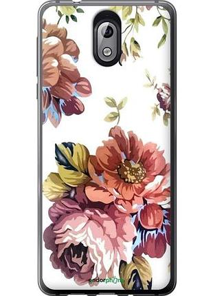 Чехол на nokia 3.1 vintage flowers "4333u-1530-10746"