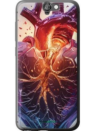 Чехол на htc one a9 crystal heart "6070u-156-10746"