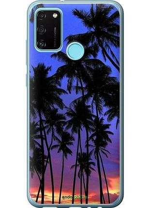 Чехол на huawei honor 9a пальмы "4324u-1900-10746"