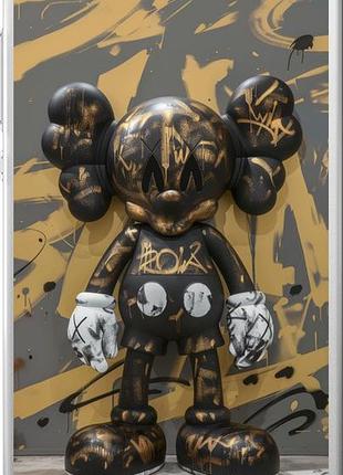 Чехол на huawei ascend p8 bronze kaws "6097u-123-10746"