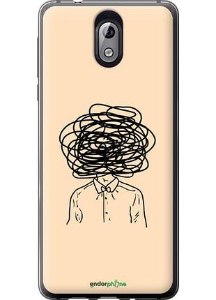 Чехол на nokia 3.1 мысли "4568u-1530-10746"