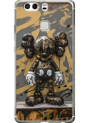 Чехол на huawei p9 plus bronze kaws "6097u-300-10746"
