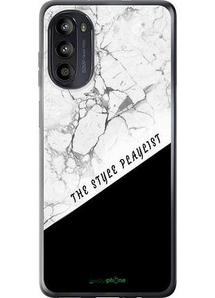 Чехол на motorola moto g52 the style playlist "4308u-2691-10746"
