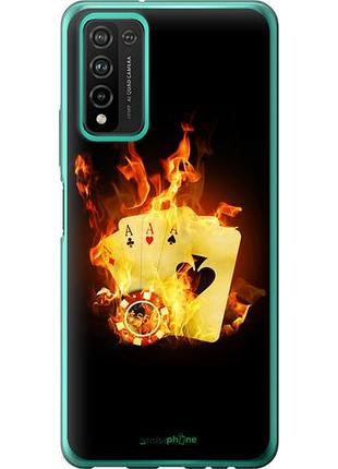 Чохол на huawei honor 10x lite гірлячі картки "839u-2198-10746"