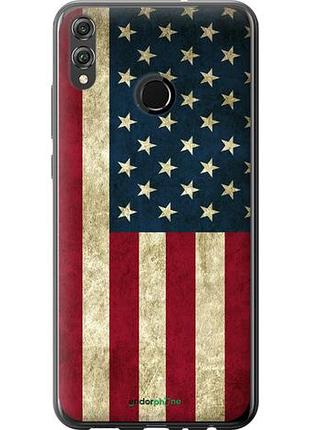 Чехол на huawei honor 8x флаг сша "395u-1596-10746"
