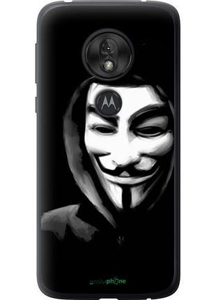Чехол на motorola moto g7 play анонимус "832u-1656-10746"