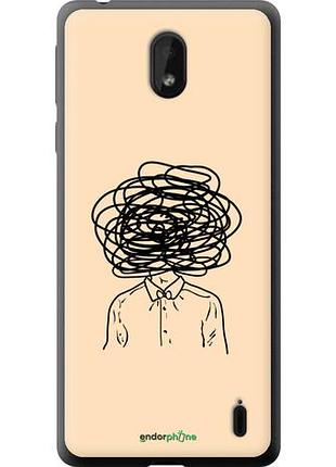 Чехол на nokia 1 plus мысли "4568u-1677-10746"