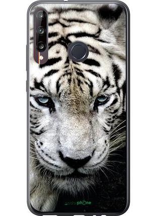 Чохол на huawei p40 lite e грусний білий тигр "106u-1875-10746"