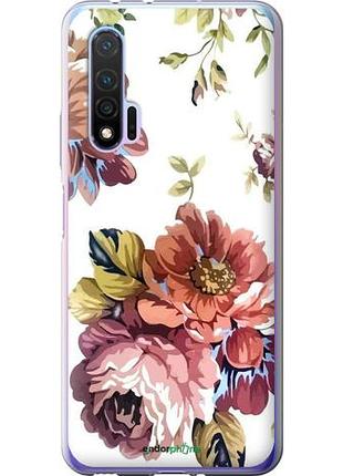 Чехол на huawei nova 6 vintage flowers "4333u-1821-10746"