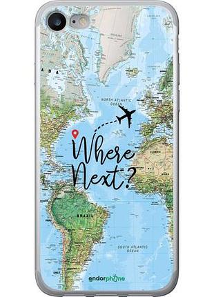 Чехол на iphone se 2020 путешествие "4503u-2013-10746"