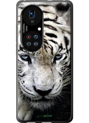 Чохол на huawei p50 грусний білий тигр "106u-2292-10746"