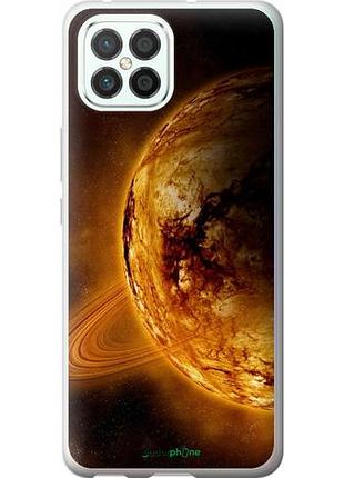 Чехол на huawei nova 8 se жёлтый сатурн "170u-2126-10746"