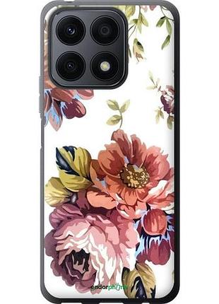 Чехол на huawei honor x8a vintage flowers "4333u-2963-10746"
