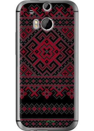 Чохол на htc one m8 вишиванка 52"1763u-30-10746"